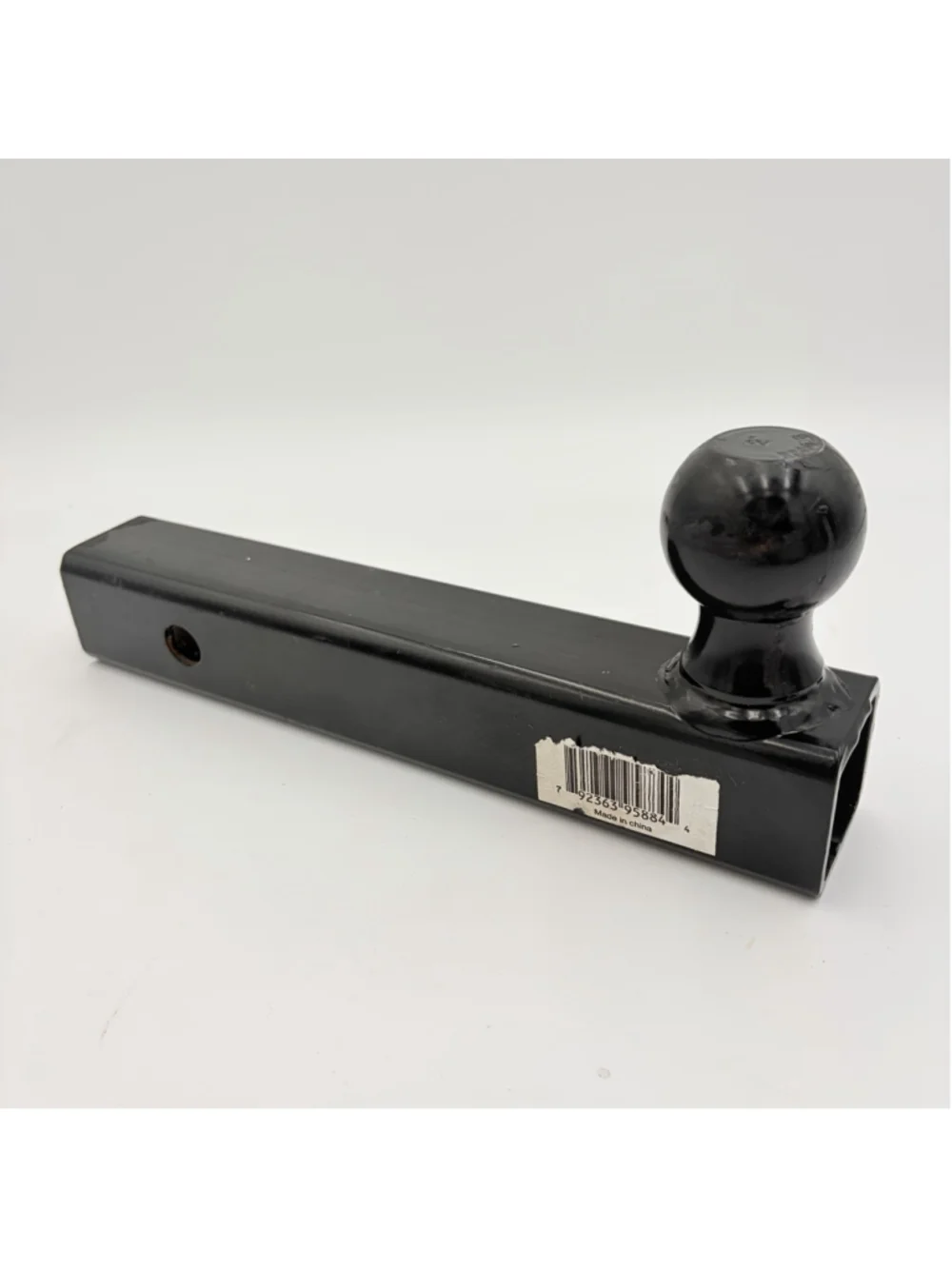 2” Trailer Hitch Ball Mount Draw Bar 2” Ball 2” Receiver Black Steel